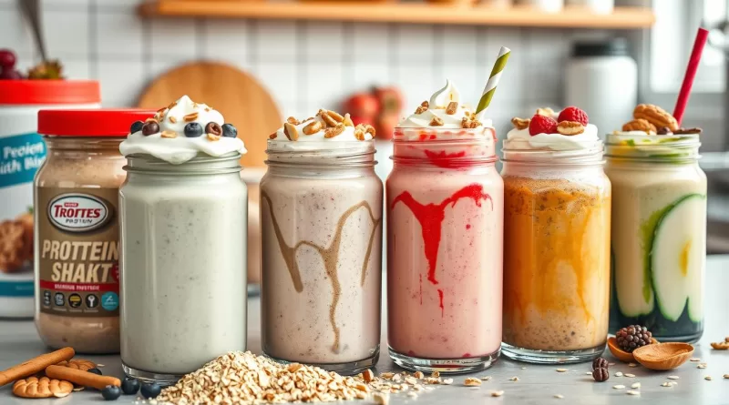 high calorie high protein shakes