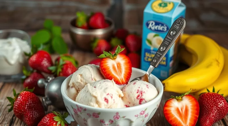 homemade ice cream recipe