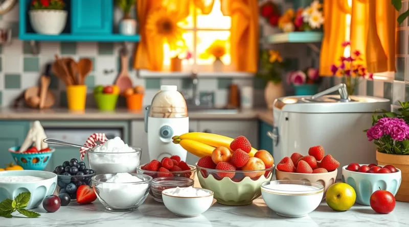 how to make homemade ice cream