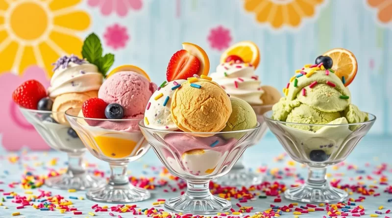 ice cream flavors