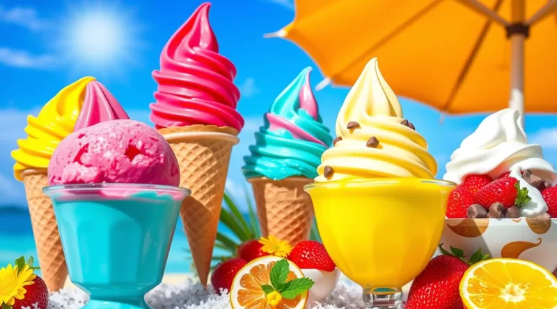 ice cream flavours