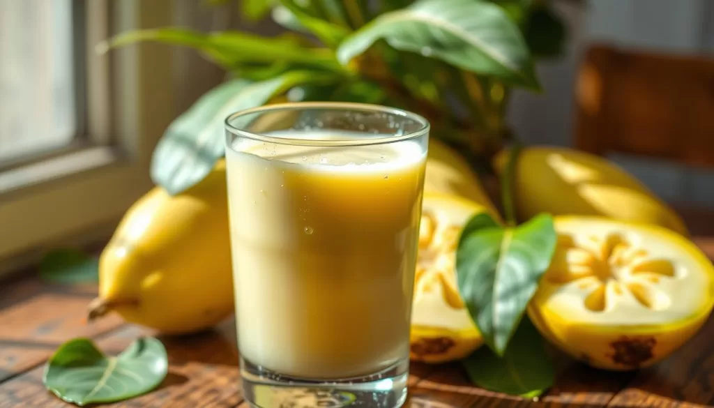 jugo de guanabana