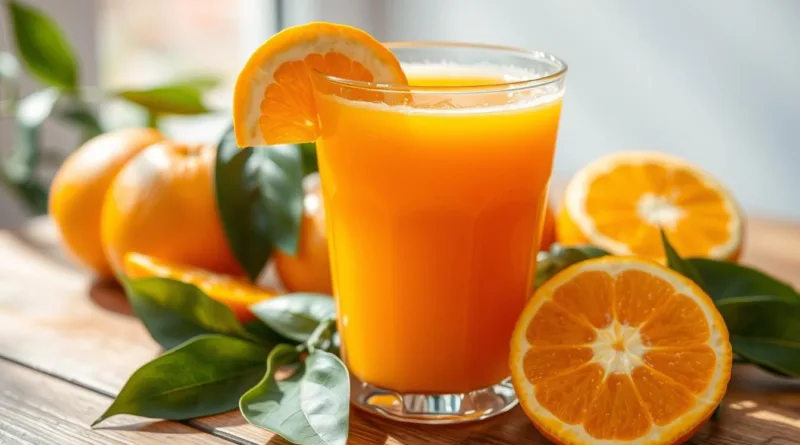 jugo de naranja