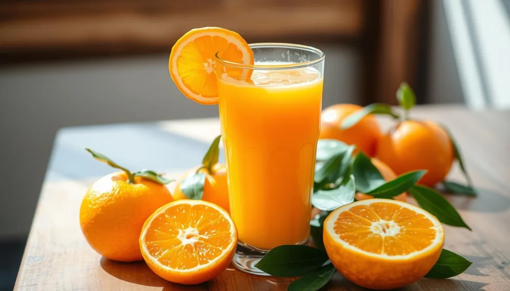 jugo de naranja