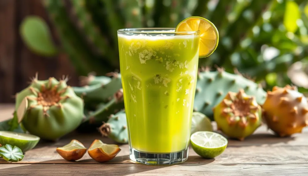 jugo de nopal para el estreñimiento crónico