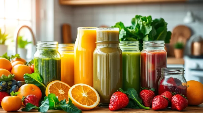 jugos naturales nutritivos para el desayuno