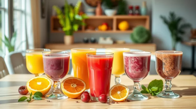 jugos naturales para el desayuno