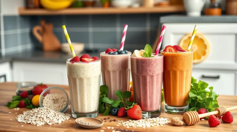 licuados de avena para bajar de peso