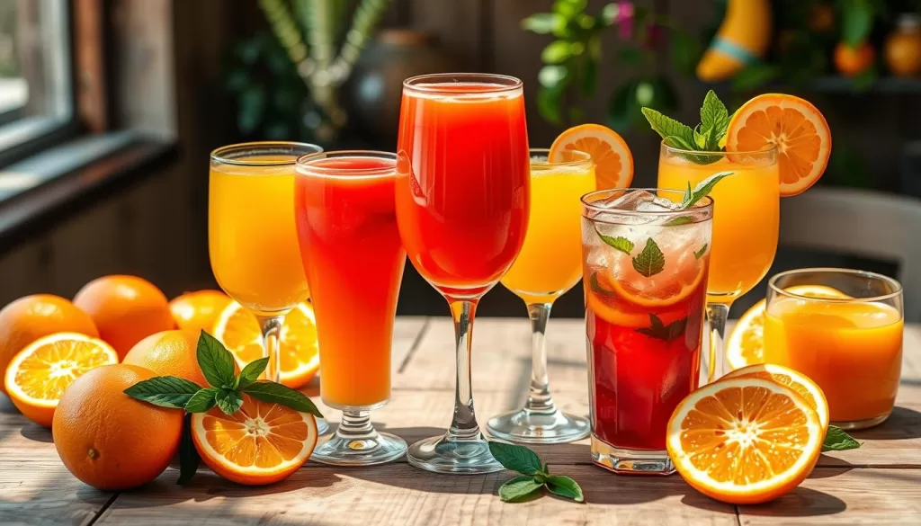 orange juice variations