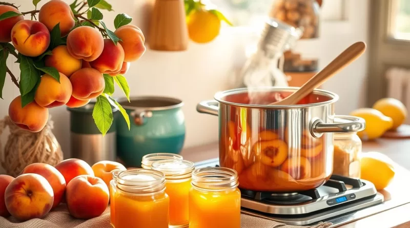 peach jam recipe