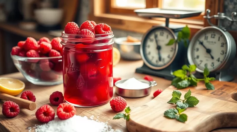 raspberry jam recipe