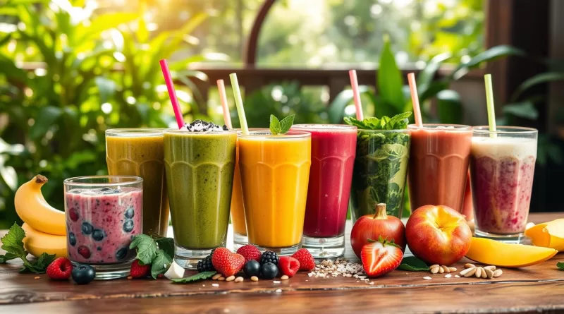 smoothies veganos