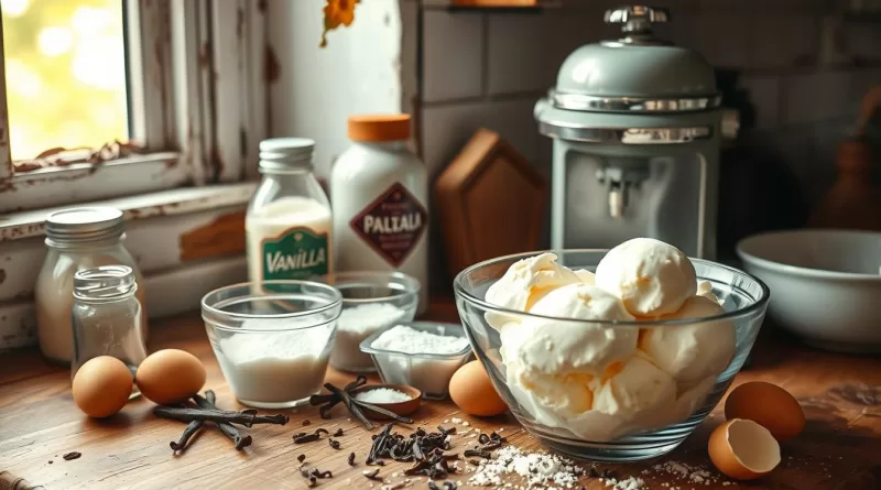 vanilla ice cream