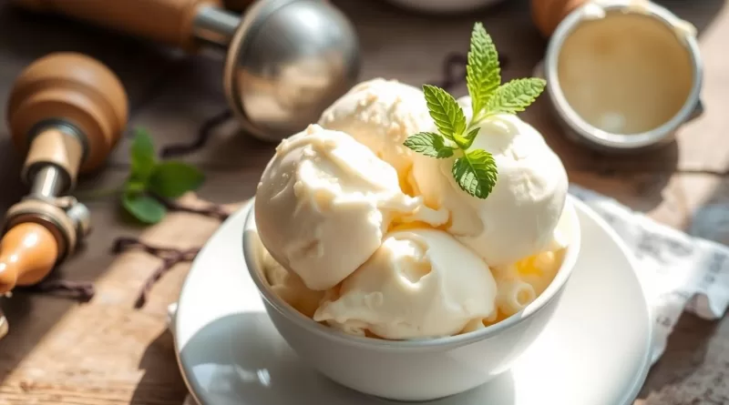 vanilla ice cream recipe