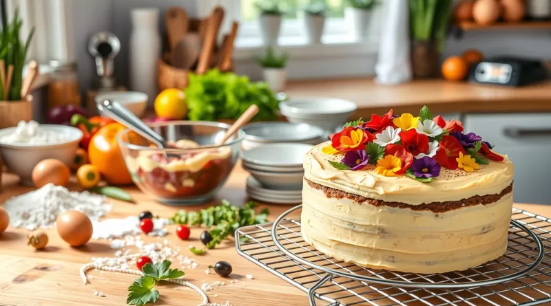 vegetarian cake